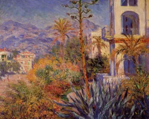 Villas in Bordighera by Claude Monet - Hand-Painted Oil Painting Reproduction
