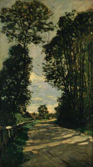 Walk by Claude Monet - Hand-Painted Oil Painting Reproduction