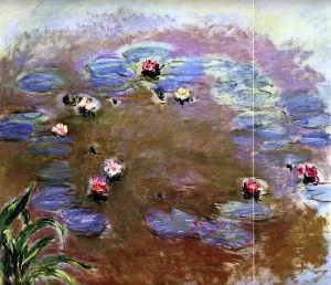 The painting Claude Monet Water-Lilies 16