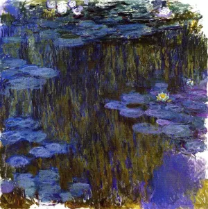 The painting Claude Monet Water-Lilies 17