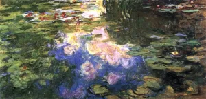The painting Water Lilies 2