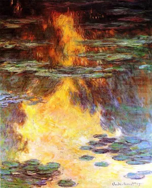 The painting Claude Monet Water-Lilies 36