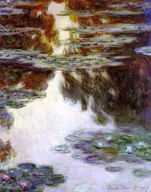 Water-Lilies 40 by Claude Monet - Hand-Painted Oil Painting Reproduction