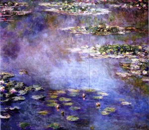The painting Claude Monet Water-Lilies 46