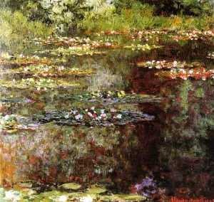 The painting Claude Monet Water-Lilies 54