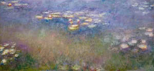 Water Lilies by Claude Monet - Hand-Painted Oil Painting Reproduction