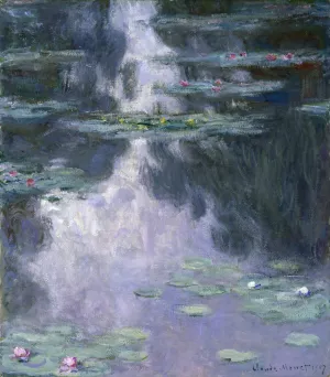 Water Lilies by Claude Monet - Hand-Painted Oil Painting Reproduction