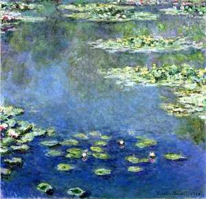 Water Lilies by Claude Monet - Hand-Painted Oil Painting Reproduction