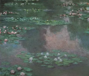 Water Lillies I by Claude Monet - Hand-Painted Oil Painting Reproduction