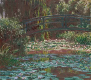 The painting Water Lily Pond