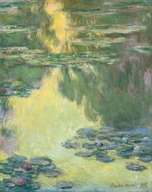Waterlilies by Claude Monet - Hand-Painted Oil Painting Reproduction