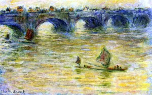 The painting Waterloo Bridge 2