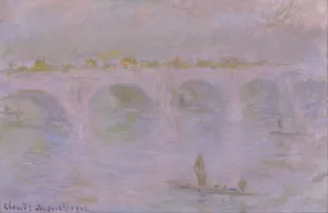 The painting Waterloo Bridge in London