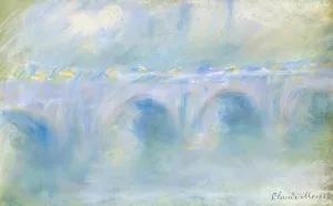 The painting Waterloo Bridge