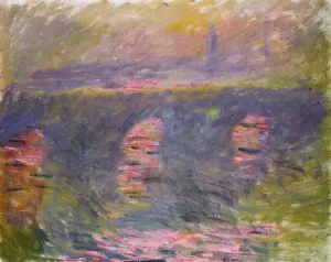 The painting Waterloo Bridge