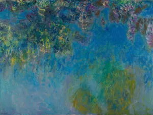 Wisteria by Claude Monet - Hand-Painted Oil Painting Reproduction